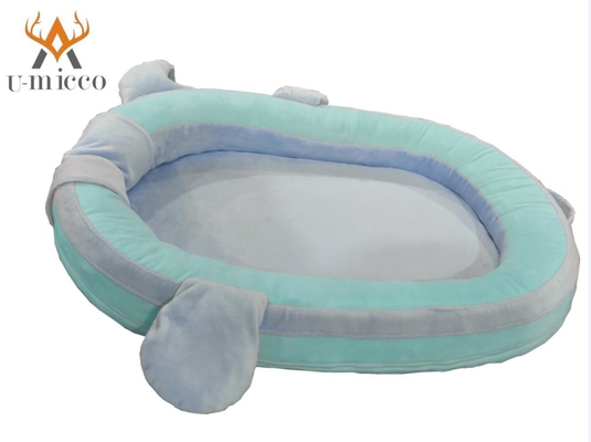 Elegant Fabric Soft Breathable Baby Crib Nest Adjustable Sleeper Mattress