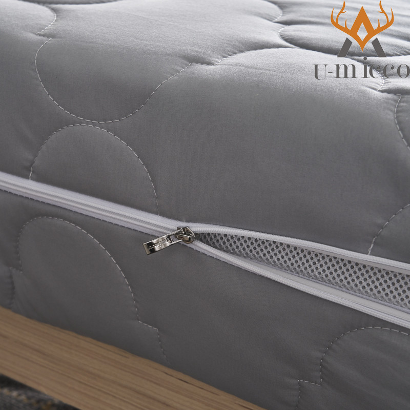 U-micco Fiber Washable Bed Mattress Supportive Pressure Relief